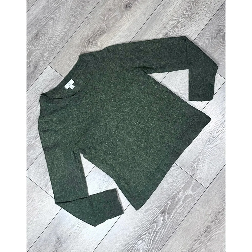 J. Crew Teddie Wool Blend Fuzzy Sweater